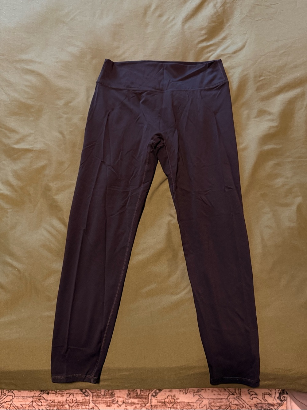 High-Waist Black Active Leggings